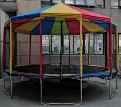 16 feet Trampoline with roof